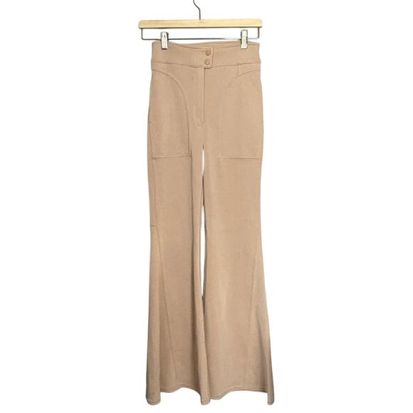 Free People Movement Light Heart Flare Pants High Rise Size 4 - Picture 3 of 7